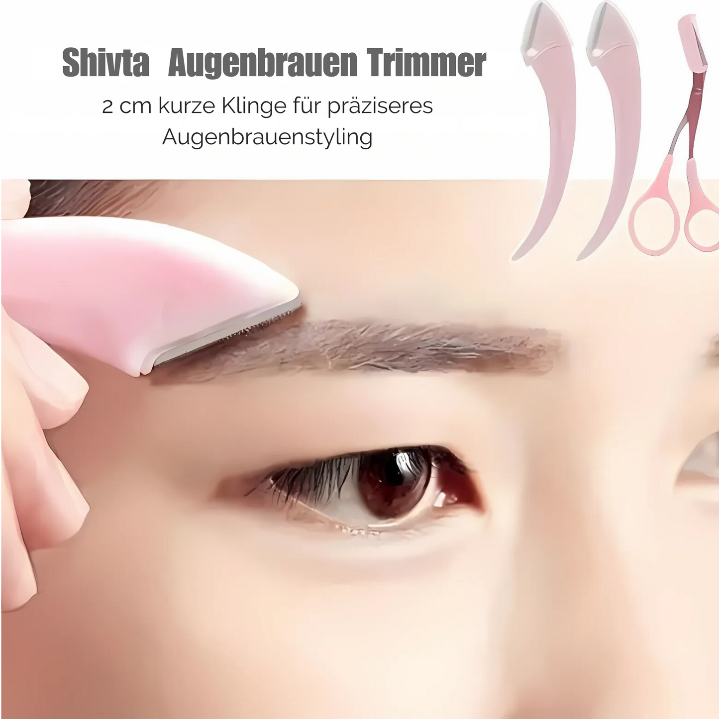 Shivta Augenbrauen Schere Set