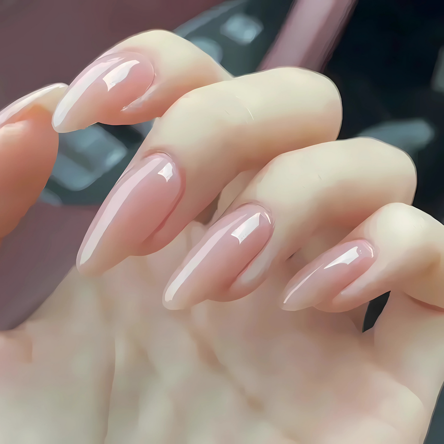 Glossy Nails