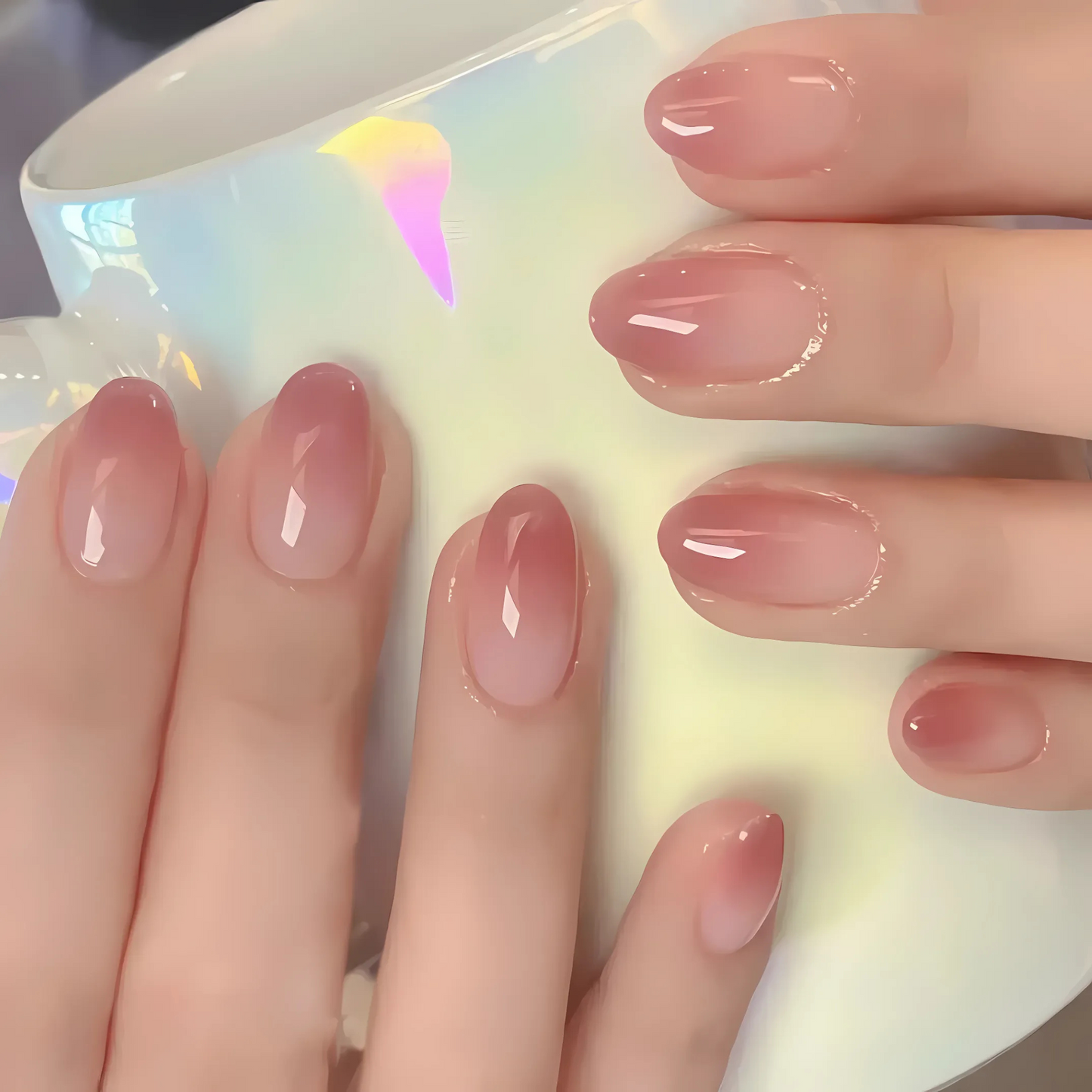 Glossy Nails