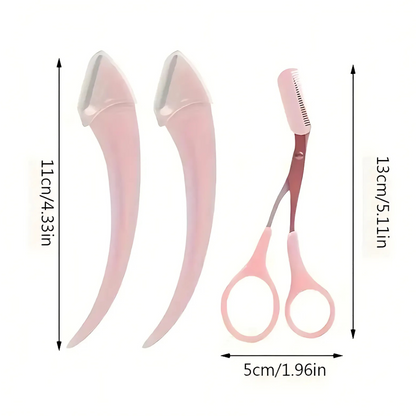 Shivta Augenbrauen Schere Set